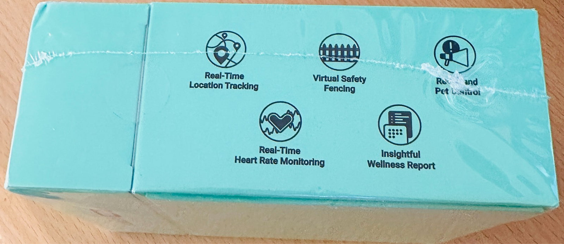 GPS Tracker for Dogs - Wireless Pet Smart Collar with Health Monitor, Waterproof